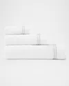 Sferra Aura Nuova Bath Towel In White/lunar