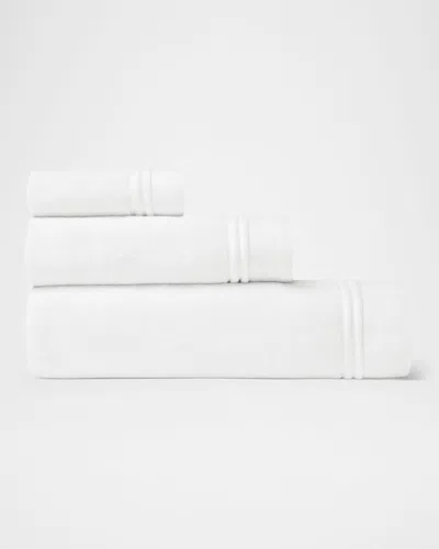 Sferra Aura Nuova Bath Towel In White/white
