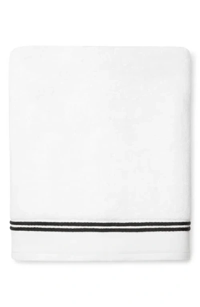 Sferra Aura Nuova Combed Cotton Bath Sheet In White