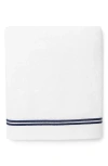Sferra Aura Nuova Combed Cotton Bath Sheet In White
