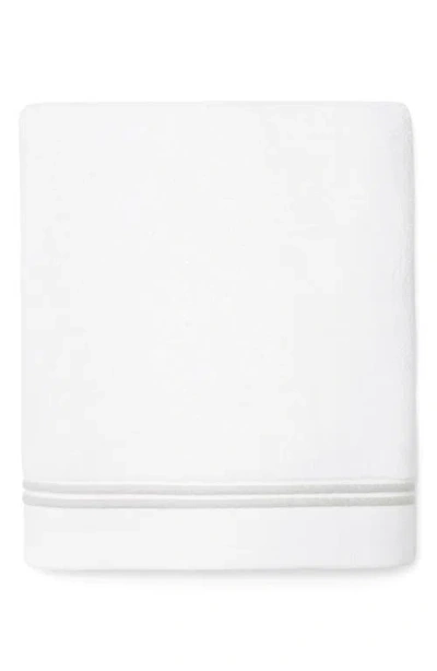 Sferra Aura Nuova Combed Cotton Bath Towel In White