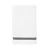Sferra Aura Nuova Hand Towel In White/ Black