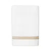 Sferra Aura Nuova Hand Towel In White/ Sand