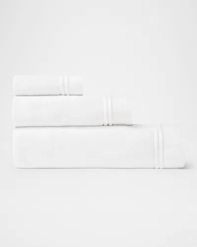 Sferra Aura Nuova Hand Towel In White/white