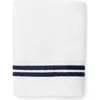 Sferra Aura Nuova Wash Cloth In White/navy