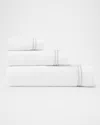 Sferra Aura Nuova Washcloth In White/lunar