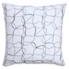 Sferra Avellino Decorative Pillow, 18 X 18 - Exclusive In White/grey