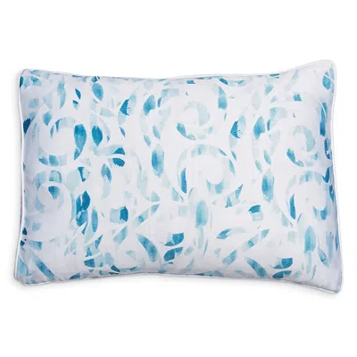 Sferra Azure Boudoir Sham - Exclusive In Aquamarine