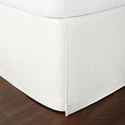 Sferra Bari Bedskirt, Twin In White