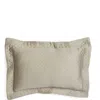 Sferra Bari Boudoir Sham In Grey