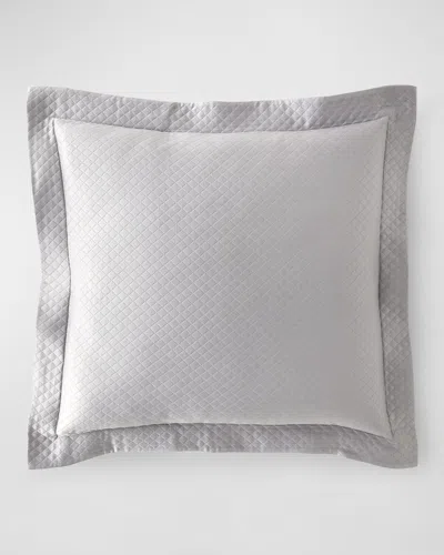 Sferra Bari European Sham In Gray