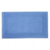 Sferra Bello Nuovo Combed Cotton Bath Mat In Bluebell