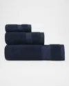 Sferra Bello Nuovo Combed Cotton Bath Sheet In Navy