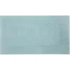 Sferra Bello Nuovo Combed Cotton Bath Mat In Aqua