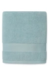 Sferra Bello Nuovo Combed Cotton Bath Sheet In Aqua