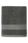 Sferra Bello Nuovo Bath Sheet In Charcoal