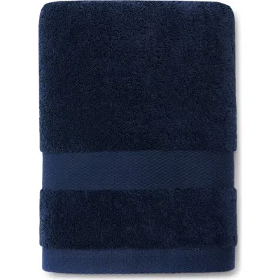 Sferra Bello Nuovo Combed Cotton Hand Towel In Navy