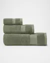 Sferra Bello Cotton Washcloth In Willow
