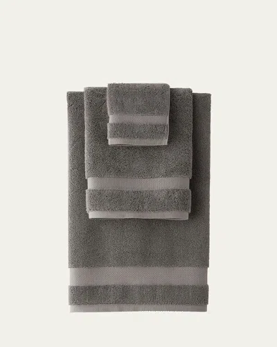 Sferra Bello Wash Cloth In Gray