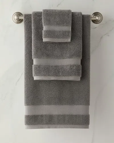 Sferra Bello Wash Cloth In Gray