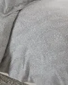 Sferra Bione Sateen Duvet Cover In Slate