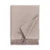 Sferra Bristol Throw In Taupe