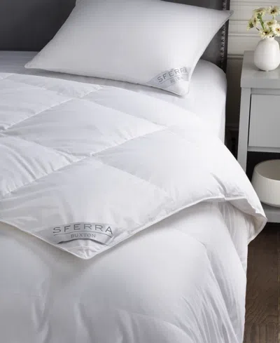 Sferra Buxton 350-thread Count White Goose Down Comforter, Queen