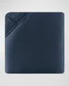 Sferra California King 590 Thread Count Fitted Sheet In Navy