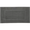 Sferra Canedo Nuovo Combed Cotton Tub Mat In Charcoal