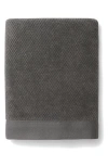Sferra Canedo Nuovo Combed Cotton Wash Cloth In Charcoal