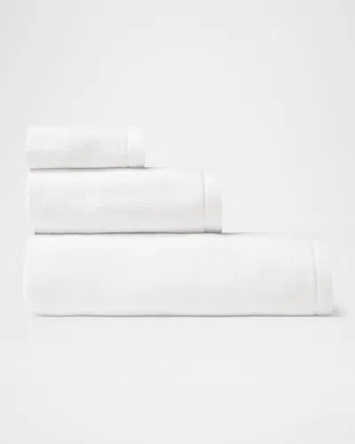 Sferra Canedo Cotton Hand Towel In White