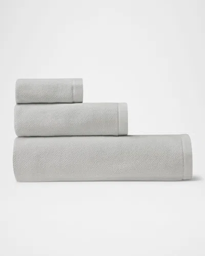Sferra Canedo Cotton Washcloth In Lunar