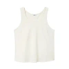 Sferra Caricia Swing Tank Top In Ivory/ivory