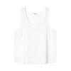 Sferra Caricia Swing Tank Top In White/white
