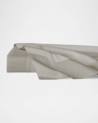 Sferra Carlotta Flat Sheet In Gray
