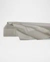 Sferra Carlotta Flat Sheet, King In Gray