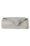 Sferra Carlotta Sateen Duvet Cover In Grey