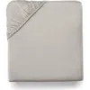 Sferra Carlotta Sateen Fitted Sheet In Grey