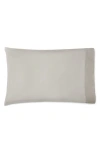 Sferra Carlotta Sateen Set Of 2 Pillowcases In Grey