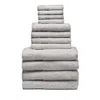Sferra 12-piece Ashemore Towel Set In Gray