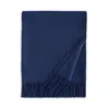Sferra Cashmere Dorsey Throw In Midnight