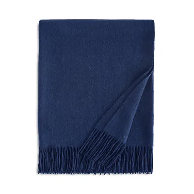 Sferra Cashmere Dorsey Throw In Midnight
