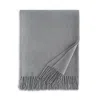 Sferra Cashmere Dorsey Throw In Silver