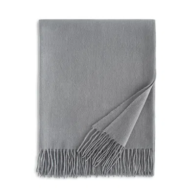 Sferra Cashmere Dorsey Throw In Silver