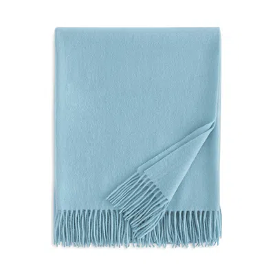 Sferra Cashmere Dorsey Throw In Sky
