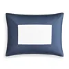 Sferra Casida Boudoir Sham In White/delft