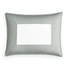 Sferra Casida Boudoir Sham In White/seagreen