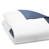 Sferra Casida Duvet Cover, Twin In White/delft