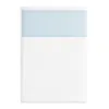 Sferra Casida Flat Sheet, King In White/poolside
