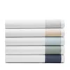 Sferra Casida Flat Sheet In White Delft